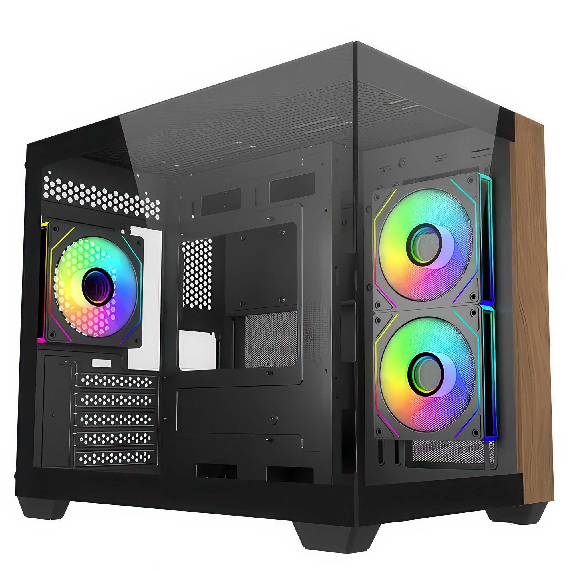 COOLER MASTER COOLER MASTER CASE ELITE 481 WOOD, NERO - CASE | TecnoCARE.net Sabaudia, Latina, Terracina, San Felice Circeo e Pontinia