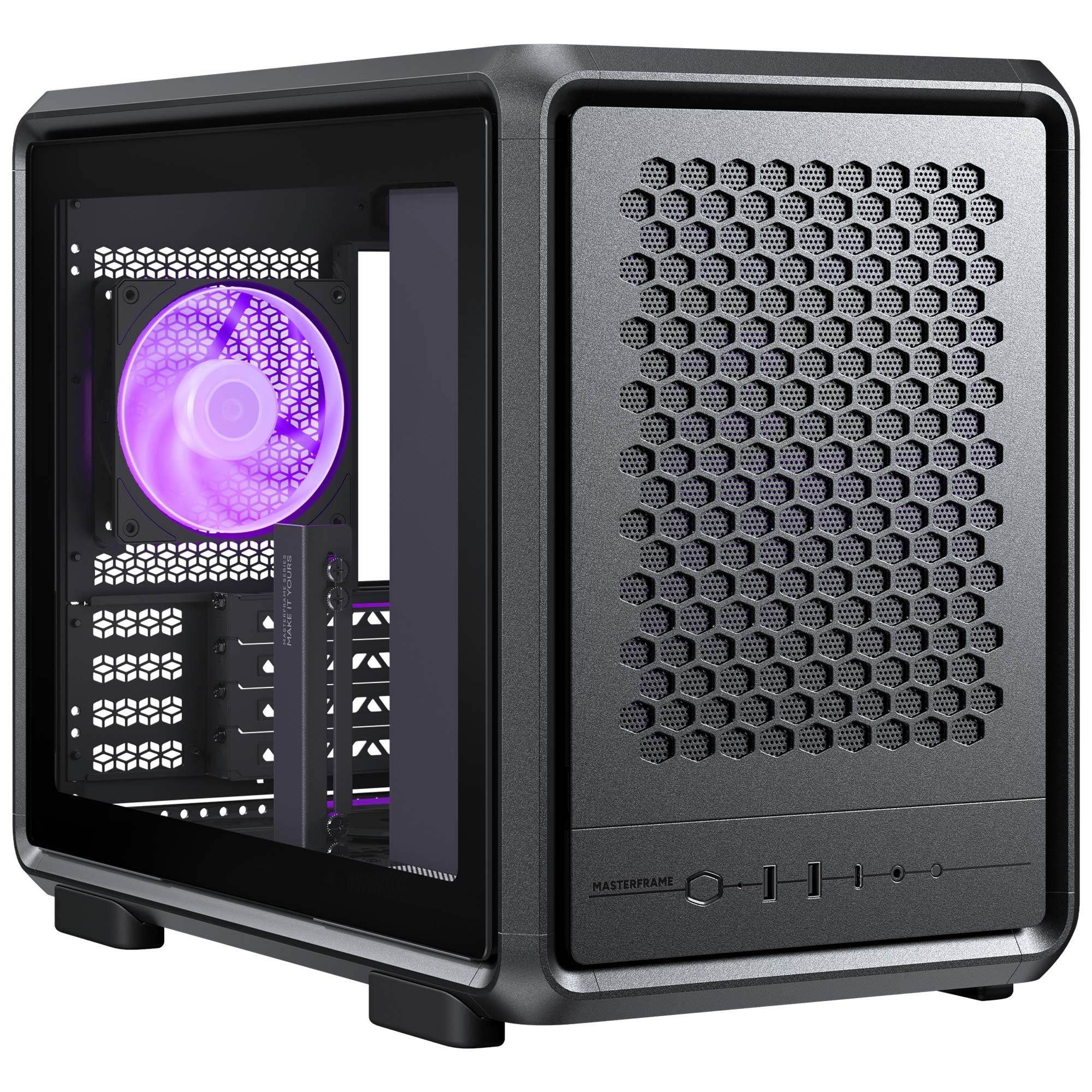 COOLER MASTER Cooler Master MasterFrame 400 Mesh, Mid-Tower, mATX, Vetro Temperato - Nero - CASE | TecnoCARE.net Sabaudia, Latina, Terracina, San Felice Circeo e Pontinia