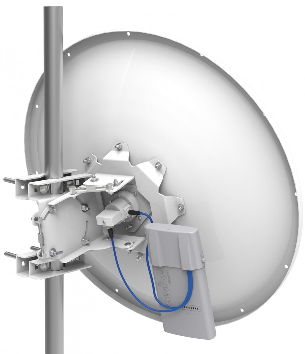 MIKROTIK Mikrotik mANT30 PA antenna di rete RP-SMA 30 dBi - RETI | TecnoCARE.net Sabaudia, Latina, Terracina, San Felice Circeo e Pontinia