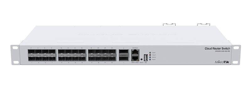 MIKROTIK Mikrotik CRS326-24S+2Q+RM switch di rete Gestito L3 Fast Ethernet (10/100) 1U Bianco - RETI | TecnoCARE.net Sabaudia, Latina, Terracina, San Felice Circeo e Pontinia