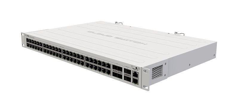 MIKROTIK Mikrotik CRS354-48G-4S+2Q+RM switch di rete L2 Gigabit Ethernet (10/100/1000) Grigio - RETI | TecnoCARE.net Sabaudia, Latina, Terracina, San Felice Circeo e Pontinia
