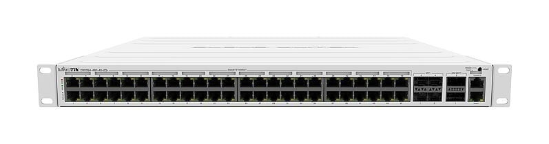 MIKROTIK MikroTik CRS354-48P-4S+2Q+RM Switch di rete gestito L3, 48x Gigabit Ethernet, PoE, 4x SFP+, 2x QSFP+ - RETI | TecnoCARE.net Sabaudia, Latina, Terracina, San Felice Circeo e Pontinia