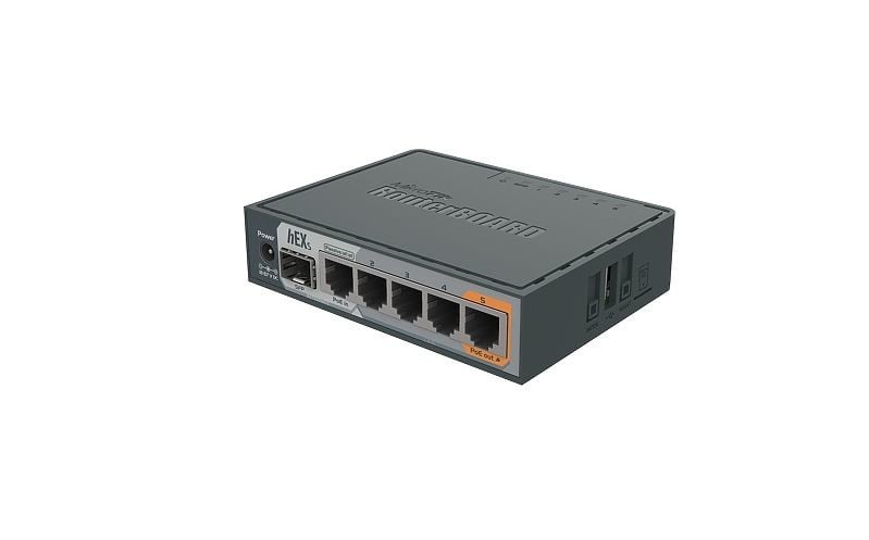 MIKROTIK Mikrotik hEX S router cablato Gigabit Ethernet Nero - RETI | TecnoCARE.net Sabaudia, Latina, Terracina, San Felice Circeo e Pontinia