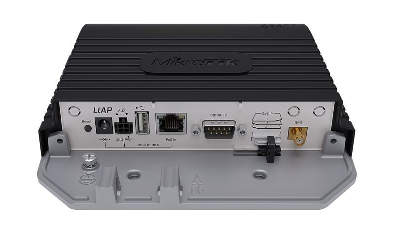 MIKROTIK Mikrotik LtAP 300 Mbit/s Nero Supporto Power over Ethernet (PoE) - RETI | TecnoCARE.net Sabaudia, Latina, Terracina, San Felice Circeo e Pontinia