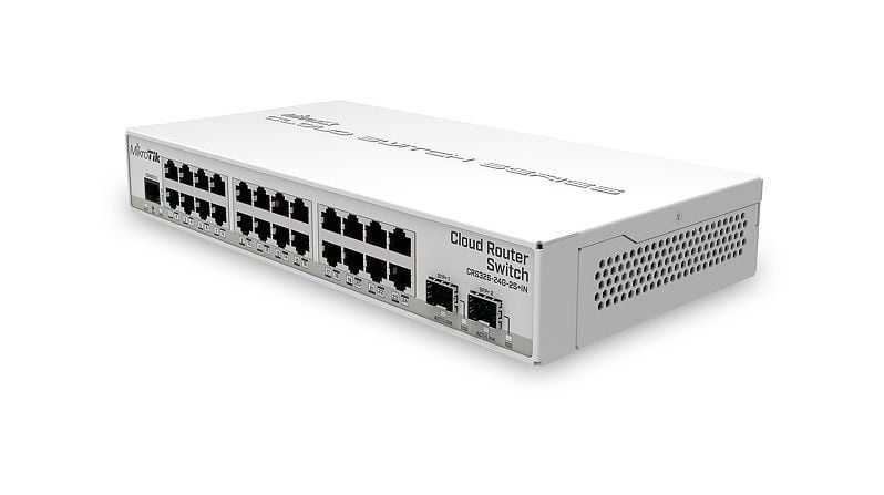 MIKROTIK MikroTik CRS326-24G-2S+IN Switch di Rete Gestito, 24x Ethernet Gigabit, 2x SFP+, PoE - RETI | TecnoCARE.net Sabaudia, Latina, Terracina, San Felice Circeo e Pontinia