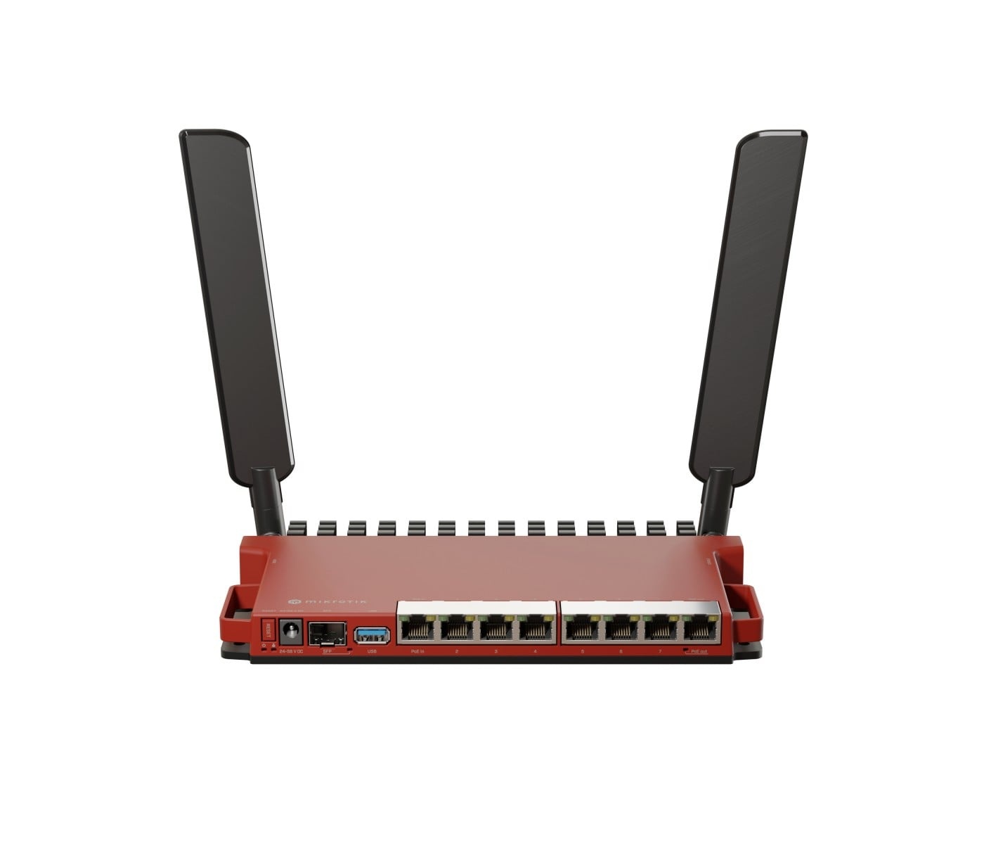 MIKROTIK Mikrotik L009UiGS-2HaxD-IN router wireless Gigabit Ethernet Banda singola (2.4 GHz) Rosso - RETI | TecnoCARE.net Sabaudia, Latina, Terracina, San Felice Circeo e Pontinia