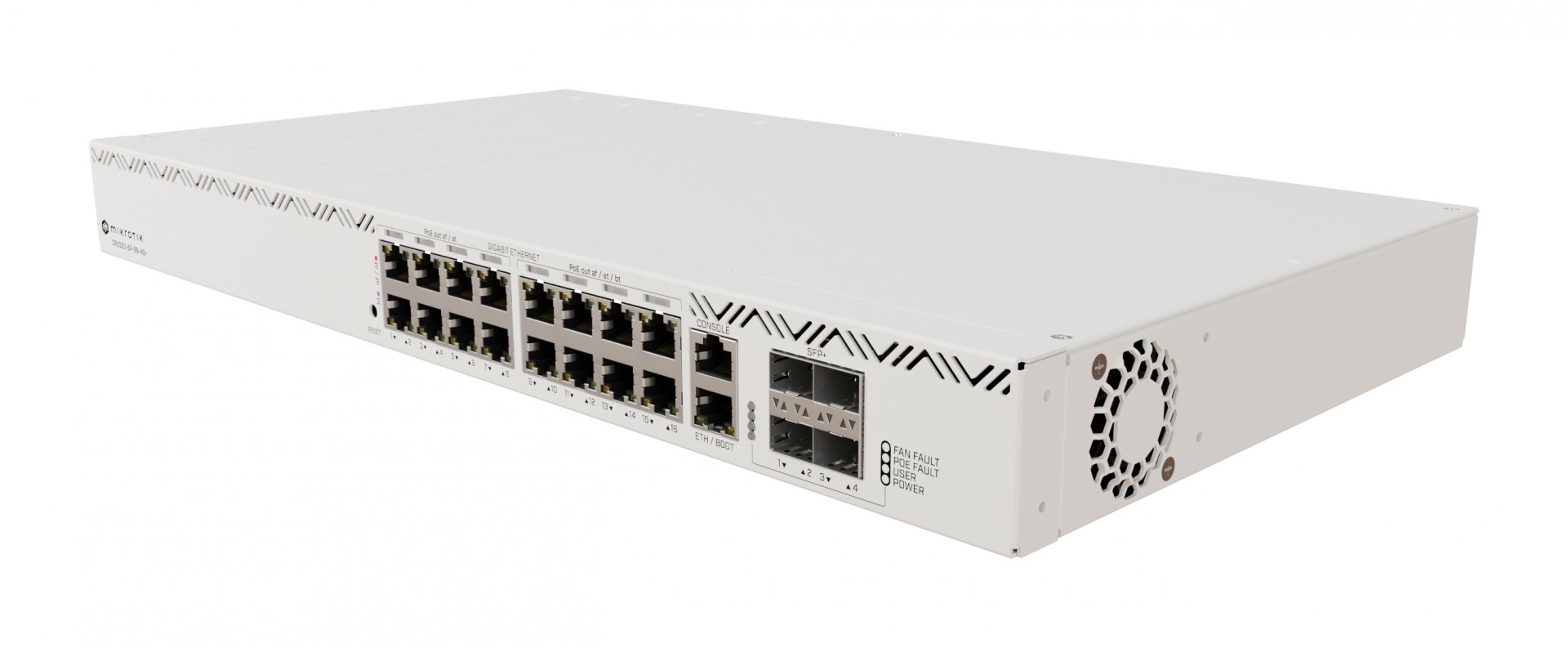 MIKROTIK Mikrotik CRS320-8P-8B-4S+RM switch di rete Gigabit Ethernet (10/100/1000) Supporto Power over Ethernet (PoE) - RETI | TecnoCARE.net Sabaudia, Latina, Terracina, San Felice Circeo e Pontinia