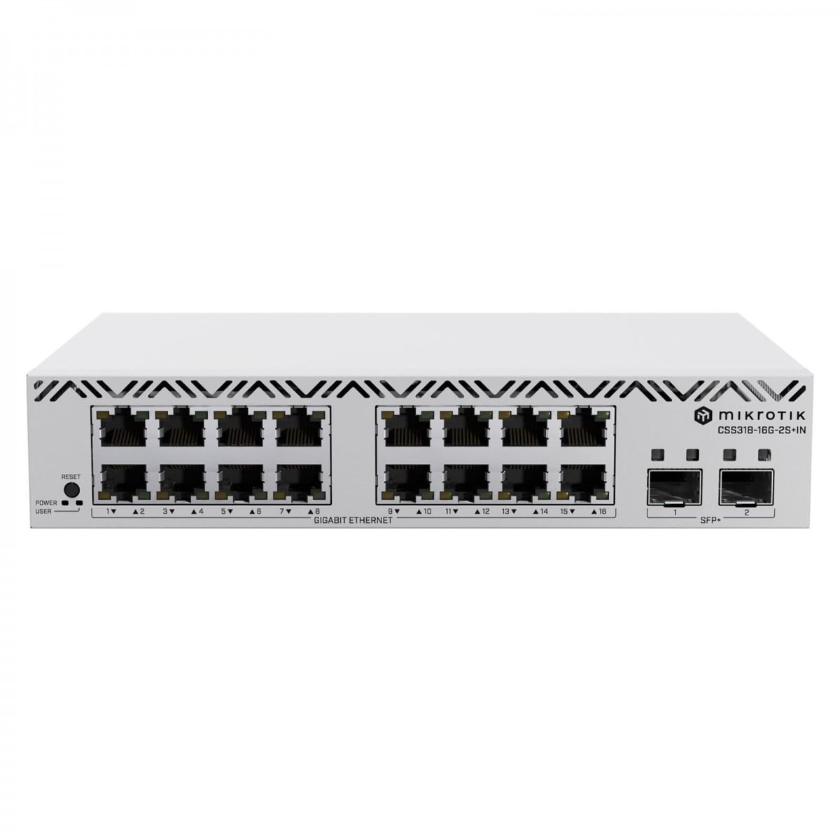 MIKROTIK Mikrotik CSS318-16G-2S+IN switch di rete Gestito Gigabit Ethernet (10/100/1000) Bianco - RETI | TecnoCARE.net Sabaudia, Latina, Terracina, San Felice Circeo e Pontinia
