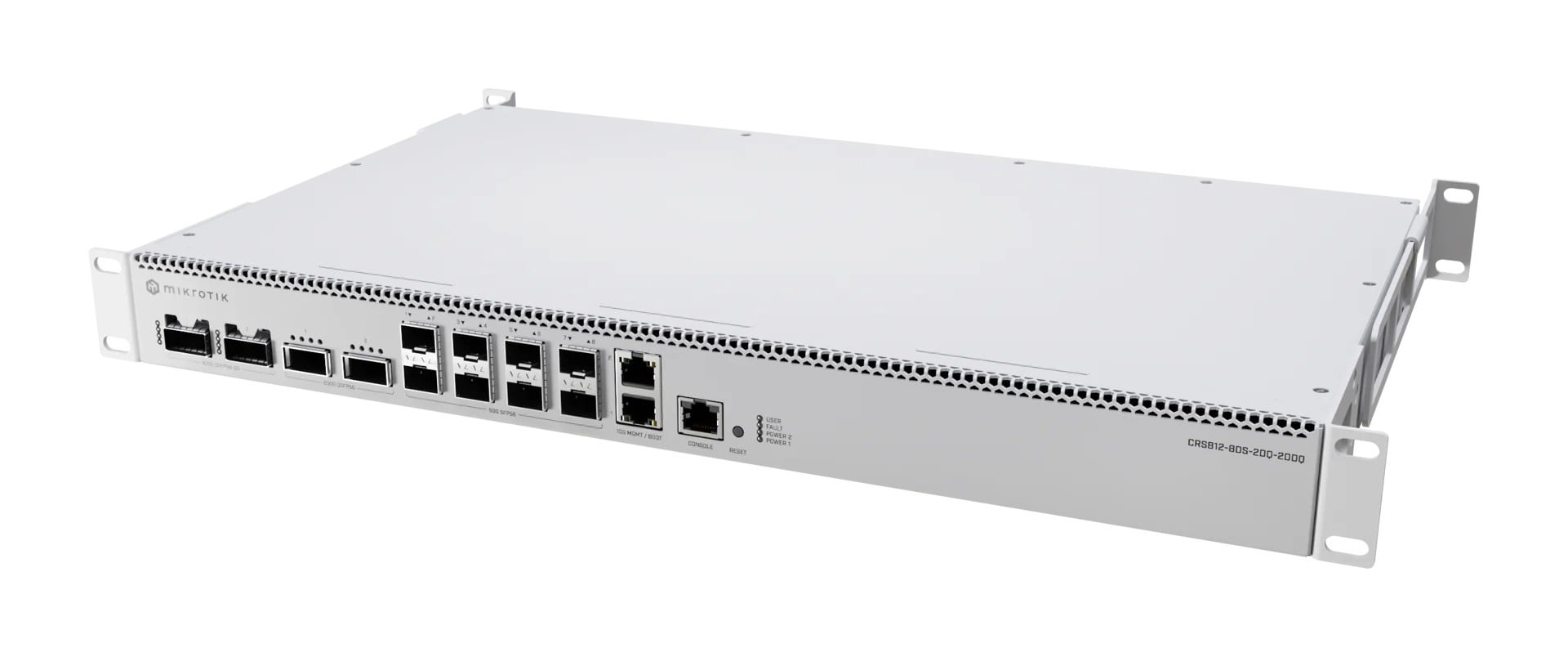 MIKROTIK Mikrotik CRS812 DDQ 10G Ethernet (100/1000/10000) - RETI | TecnoCARE.net Sabaudia, Latina, Terracina, San Felice Circeo e Pontinia