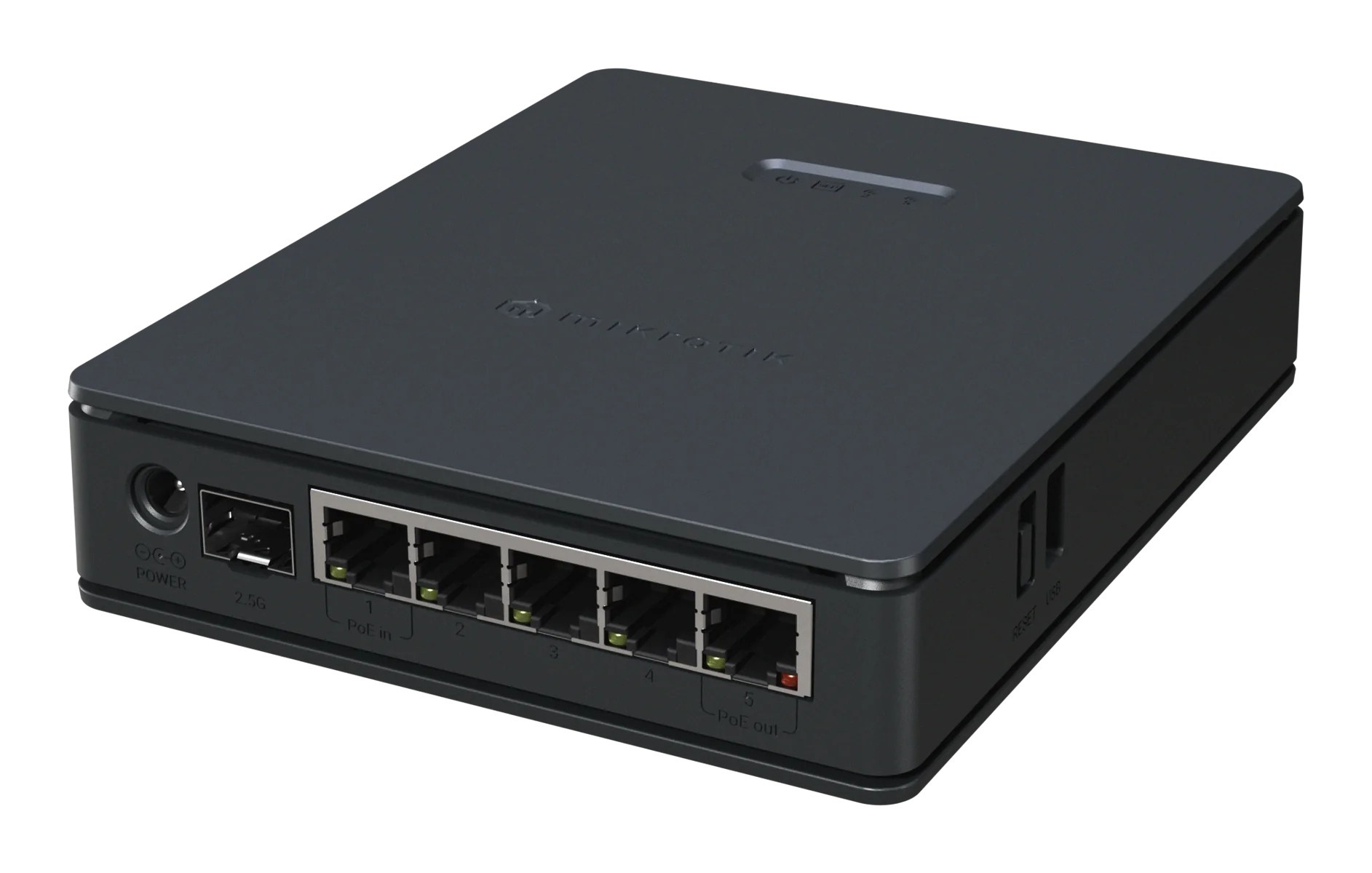 MIKROTIK Mikrotik hAP ax S 1800 Mbit/s Nero Supporto Power over Ethernet (PoE) - RETI | TecnoCARE.net Sabaudia, Latina, Terracina, San Felice Circeo e Pontinia