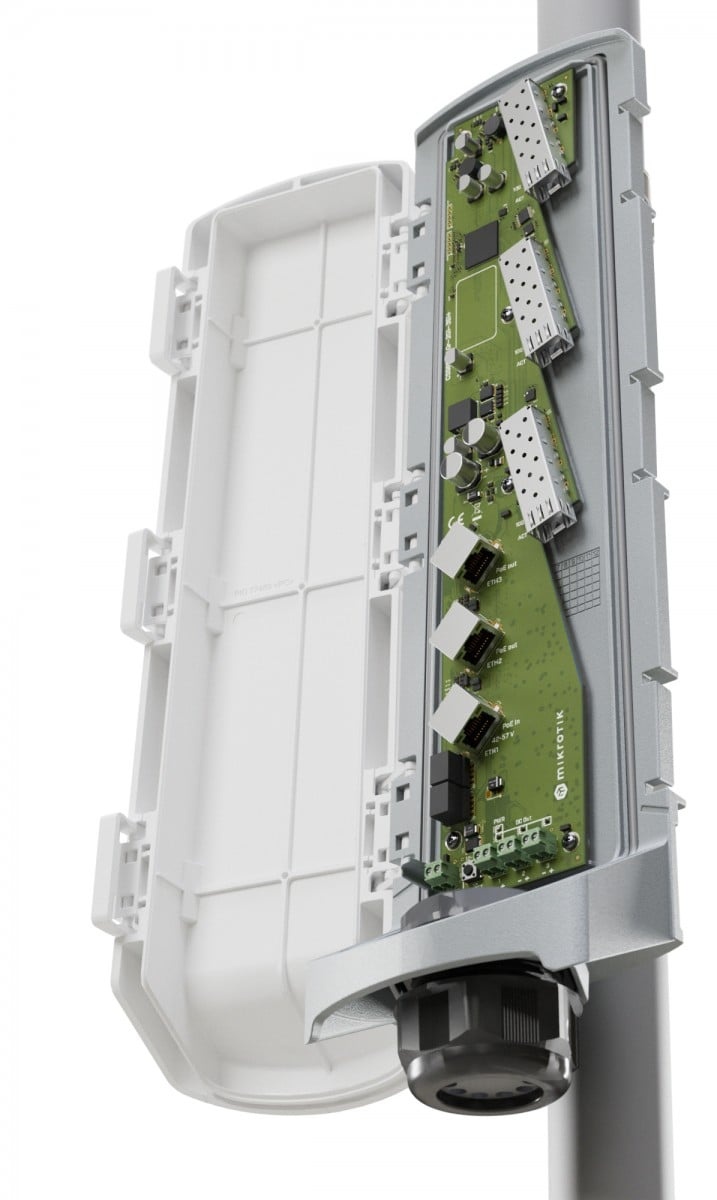 MIKROTIK Mikrotik CSS606-1G-2Gi-3S+OUT Gigabit Ethernet 57 V - RETI | TecnoCARE.net Sabaudia, Latina, Terracina, San Felice Circeo e Pontinia