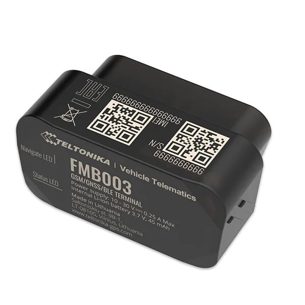 TELTONIKA Teltonika FMB003 localizzatore GPS Ideali alla guida Nero - ATTREZZATURA NAUTICA | TecnoCARE.net Sabaudia, Latina, Terracina, San Felice Circeo e Pontinia