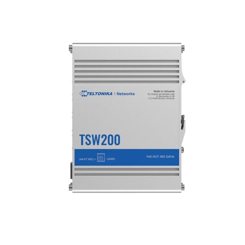 TELTONIKA Teltonika TSW200000050 switch di rete Non gestito Gigabit Ethernet (10/100/1000) Supporto Power over Ethernet (PoE) Argento - RETI | TecnoCARE.net Sabaudia, Latina, Terracina, San Felice Circeo e Pontinia
