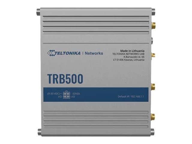 TELTONIKA Teltonika TRB500 gateway/controller 10, 100, 1000 Mbit/s - RETI | TecnoCARE.net Sabaudia, Latina, Terracina, San Felice Circeo e Pontinia