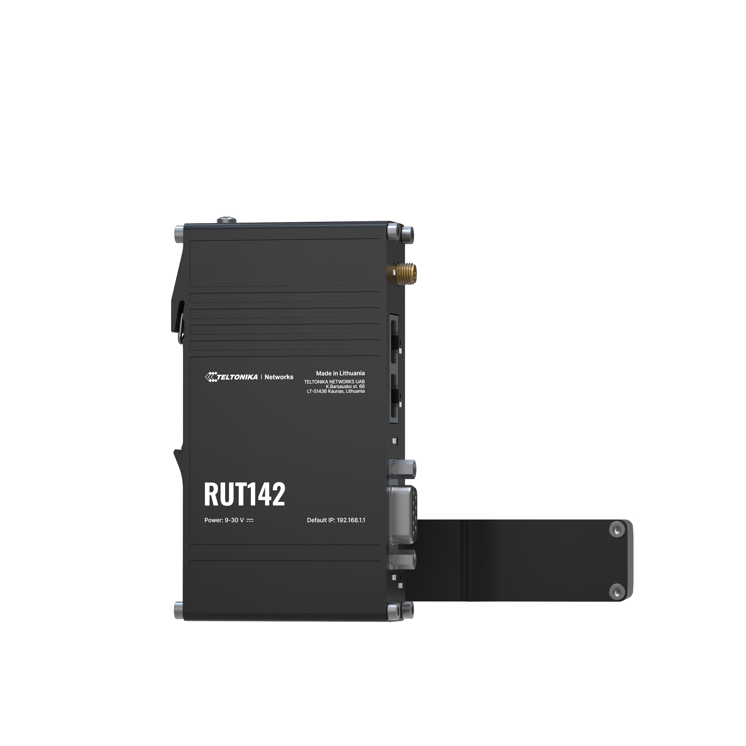 TELTONIKA Teltonika RUT142 (EU) Ethernet router, router wireless Fast Ethernet Banda singola (2.4 GHz) Nero - RETI | TecnoCARE.net Sabaudia, Latina, Terracina, San Felice Circeo e Pontinia