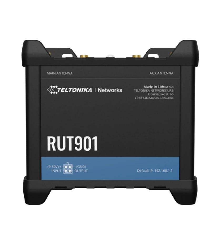 TELTONIKA Teltonika RUT901 Industrial LTE WiFi Router (Quectel) - RETI | TecnoCARE.net Sabaudia, Latina, Terracina, San Felice Circeo e Pontinia