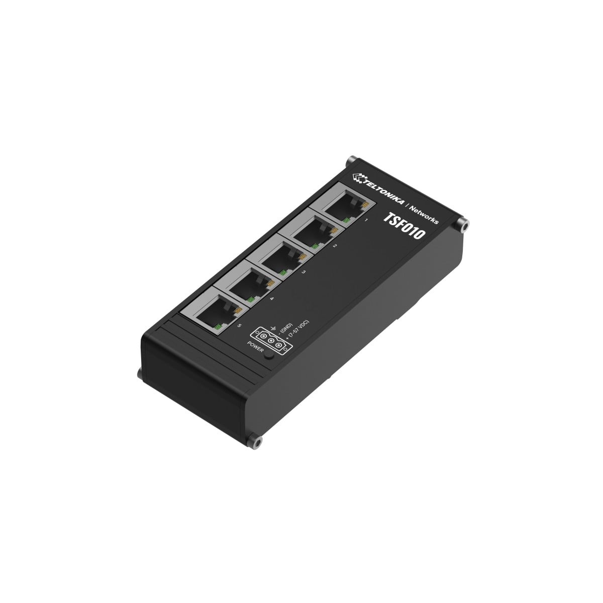 TELTONIKA Teltonika NETWORKS TSF010 Flat Ethernet Switch Non gestito Fast Ethernet (10/100) DIN rail Nero - RETI | TecnoCARE.net Sabaudia, Latina, Terracina, San Felice Circeo e Pontinia