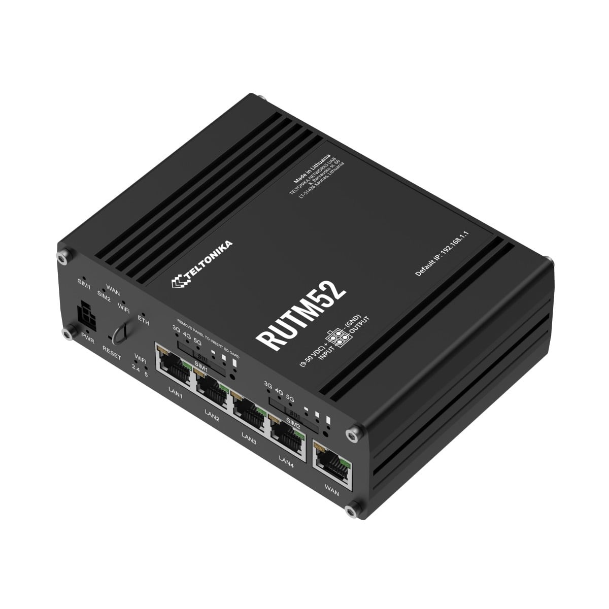 TELTONIKA Teltonika RUTM5210B000 Router Wi-Fi Dual-Band 5G con Ethernet Gigabit - RETI | TecnoCARE.net Sabaudia, Latina, Terracina, San Felice Circeo e Pontinia