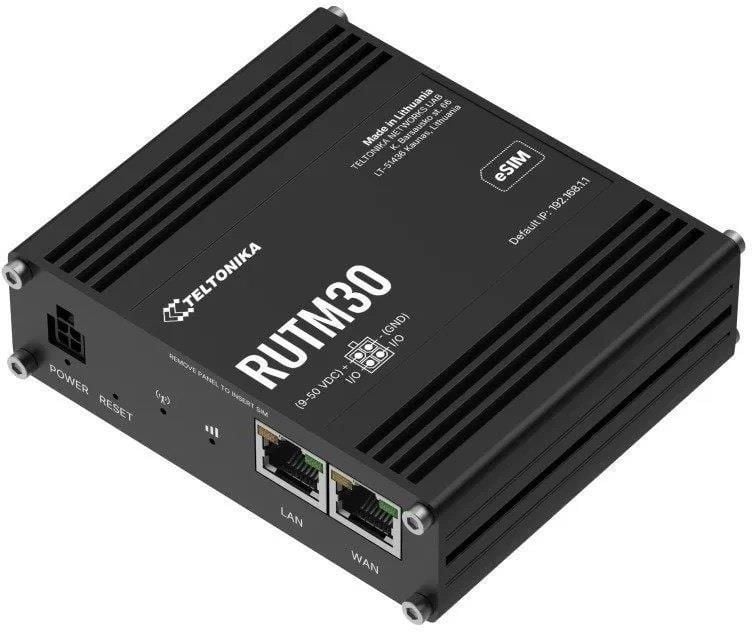 TELTONIKA Teltonika RUTM30 Router cellulare industriale 5G Wi-Fi, eSIM - RETI | TecnoCARE.net Sabaudia, Latina, Terracina, San Felice Circeo e Pontinia