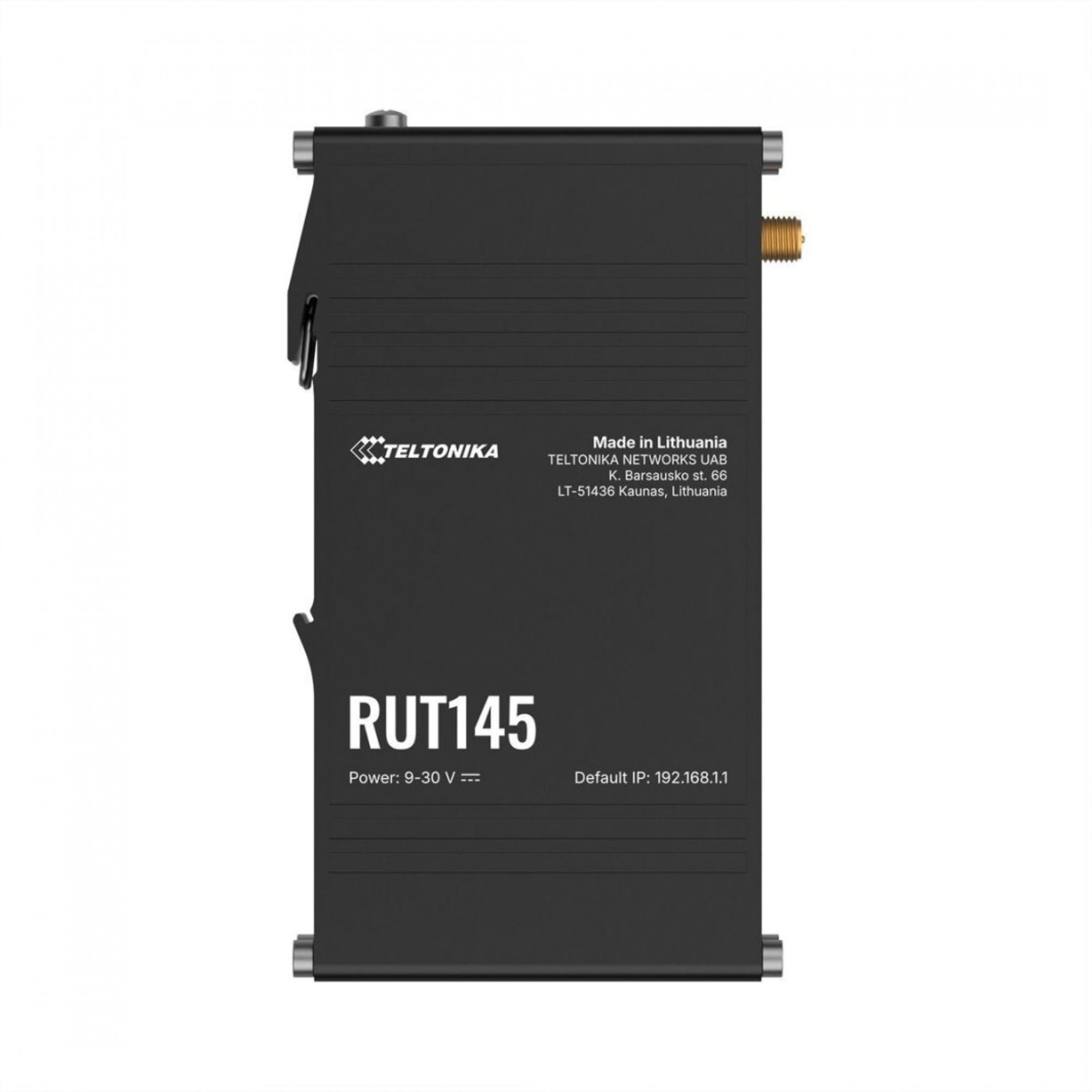 TELTONIKA Router Ethernet Teltonika Networks RUT145 (EU), WiFi, x1 RS485, x2 porte ethernet, supporto integrato per guida DIN - RETI | TecnoCARE.net Sabaudia, Latina, Terracina, San Felice Circeo e Pontinia