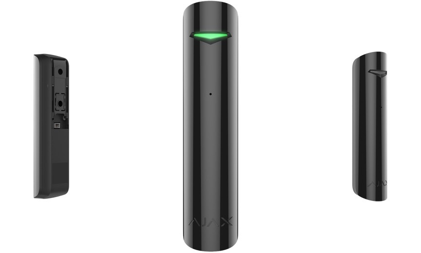 AJAX SYSTEMS Ajax Systems 38108.05.BL1 GlassProtect Jeweller - rilevatore di rottura vetro wireless - nero - ALLARMI E SENSORI DOMESTICI | TecnoCARE.net Sabaudia, Latina, Terracina, San Felice Circeo e Pontinia