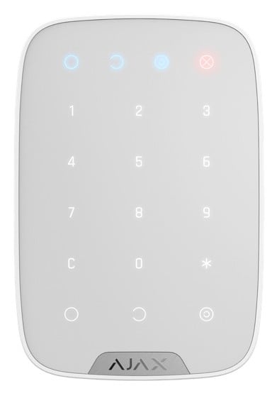 AJAX SYSTEMS Ajax Systems 38249.12.WH1 Tastiera wireless KeyPad - bianco - TASTIERE E CONTROLLER | TecnoCARE.net Sabaudia, Latina, Terracina, San Felice Circeo e Pontinia