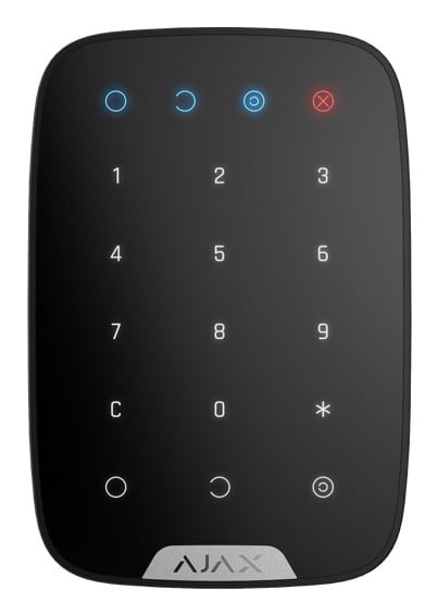 AJAX SYSTEMS Ajax Systems 38248.12.BL1 Tastiera Wireless KeyPad - nera - TASTIERE E CONTROLLER | TecnoCARE.net Sabaudia, Latina, Terracina, San Felice Circeo e Pontinia