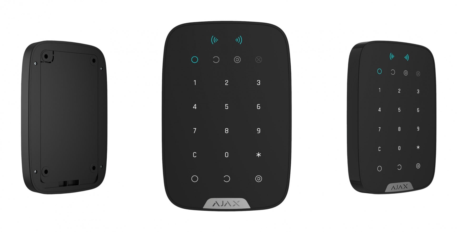AJAX SYSTEMS Ajax Systems 38252.83.BL1 KeyPad Plus Jeweller - tastiera wireless - nera - TASTIERE E CONTROLLER | TecnoCARE.net Sabaudia, Latina, Terracina, San Felice Circeo e Pontinia