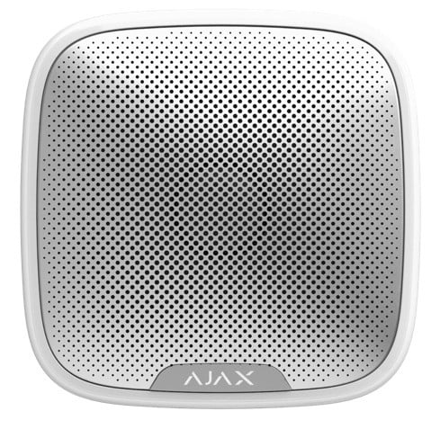 AJAX SYSTEMS Ajax Systems 38178.07.WH1 StreetSiren Jeweller - sirena esterna wireless - bianca - PRODOTTI DI SICUREZZA PER IMPIANTO | TecnoCARE.net Sabaudia, Latina, Terracina, San Felice Circeo e Pontinia
