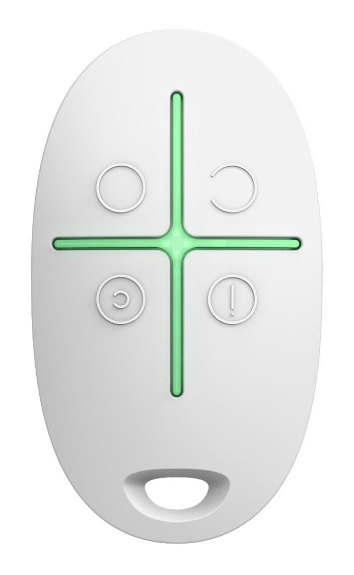 AJAX SYSTEMS Ajax Systems 38166.04.WH1 Pilot SpaceControl - bianco - ALLARMI E SENSORI DOMESTICI | TecnoCARE.net Sabaudia, Latina, Terracina, San Felice Circeo e Pontinia