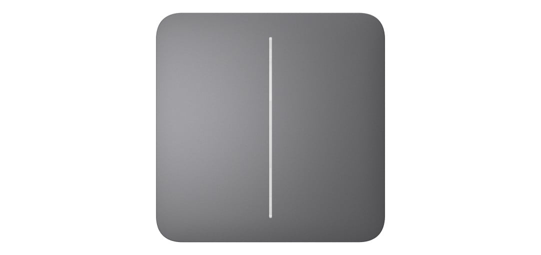 AJAX SYSTEMS Ajax Systems 52183.140.GR AJAX CenterButton gang (grigio) - DISPOSITIVI SMART PER LA CASA | TecnoCARE.net Sabaudia, Latina, Terracina, San Felice Circeo e Pontinia