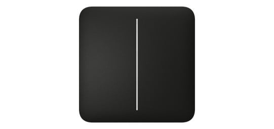 AJAX SYSTEMS Ajax Systems 52163.143.BL SideButton (2-gang) - pulsante laterale per interruttore a 2 gang - nero - DISPOSITIVI SMART PER LA CASA | TecnoCARE.net Sabaudia, Latina, Terracina, San Felice Circeo e Pontinia