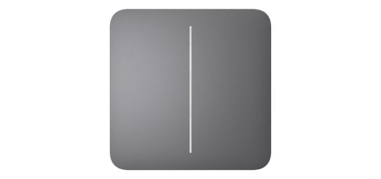 AJAX SYSTEMS Ajax Systems 52166.143.GR SideButton (2-gang) [55] - grigio - DISPOSITIVI SMART PER LA CASA | TecnoCARE.net Sabaudia, Latina, Terracina, San Felice Circeo e Pontinia
