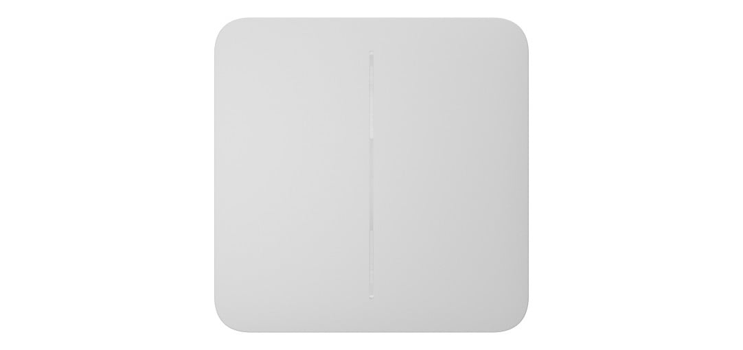 AJAX SYSTEMS Ajax Systems 52154.144.WH SoloButton (2-gang) - pulsante per interruttore a 2 gang - bianco - DISPOSITIVI SMART PER LA CASA | TecnoCARE.net Sabaudia, Latina, Terracina, San Felice Circeo e Pontinia