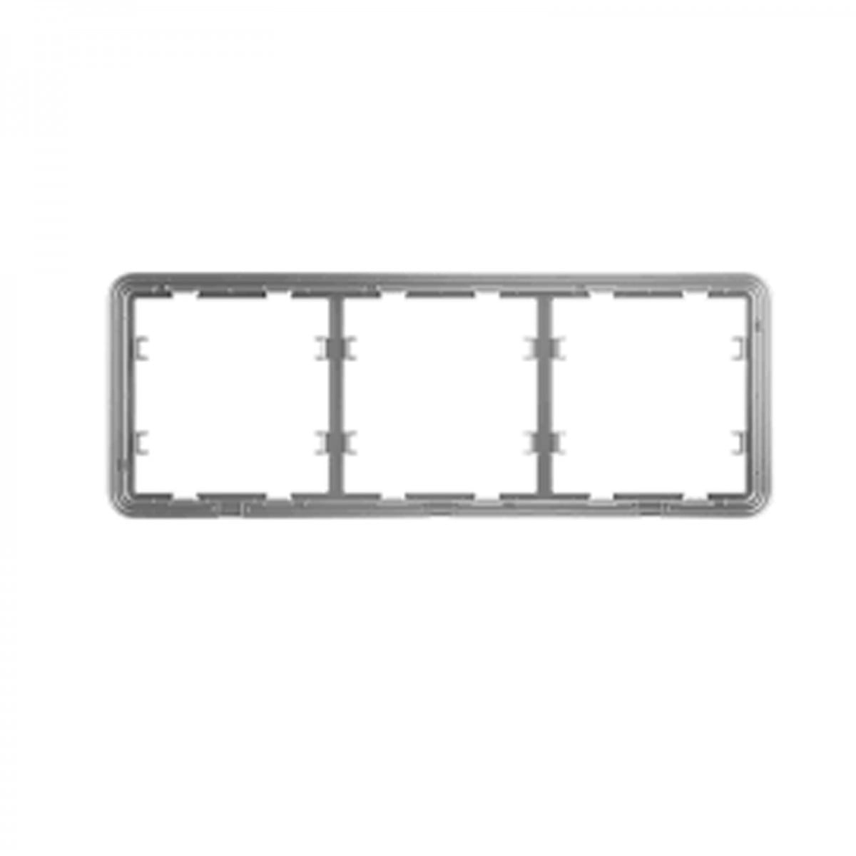 AJAX SYSTEMS Ajax Systems 52189.141.NC Frame (3 seats) - cornice per tre interruttori - DISPOSITIVI E ACCESSORI DI CABLAGGIO | TecnoCARE.net Sabaudia, Latina, Terracina, San Felice Circeo e Pontinia
