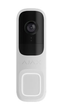 AJAX SYSTEMS Ajax Systems 66390.125.WH1 Videocitofono Wireless DoorBell con AI, sensore PIR e controllo tramite app (bianco) - ACCESSO E CONTROLLO | TecnoCARE.net Sabaudia, Latina, Terracina, San Felice Circeo e Pontinia