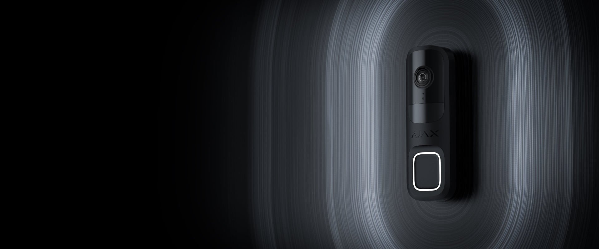 AJAX SYSTEMS Ajax Systems 66391.125.BL1 Videocitofono Wireless DoorBell con AI, sensore PIR e controllo tramite app (nero) - ACCESSO E CONTROLLO | TecnoCARE.net Sabaudia, Latina, Terracina, San Felice Circeo e Pontinia