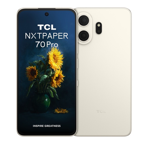 TCL TCL SMARTPHONE NXTPAPER 70 Pro 512GB version Nebula Gold - SMARTPHONE | TecnoCARE.net Sabaudia, Latina, Terracina, San Felice Circeo e Pontinia