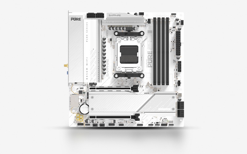 SAPPHIRE SAPPHIRE MOTHERBOARD PURE B850M WIFI - MAINBOARD | TecnoCARE.net Sabaudia, Latina, Terracina, San Felice Circeo e Pontinia