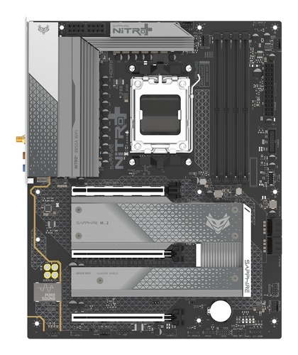 SAPPHIRE SAPPHIRE MOTHERBOARD NITRO+ B850A WIFI7 - MAINBOARD | TecnoCARE.net Sabaudia, Latina, Terracina, San Felice Circeo e Pontinia