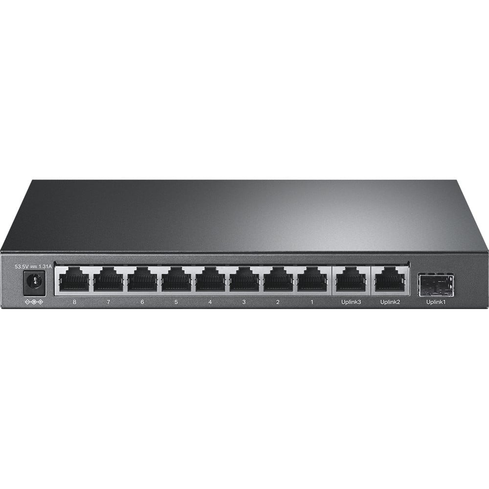 TP-LINK TP-Link TL-SL1311P switch di rete Fast Ethernet (10/100) Supporto Power over Ethernet (PoE) Nero - RETI | TecnoCARE.net Sabaudia, Latina, Terracina, San Felice Circeo e Pontinia