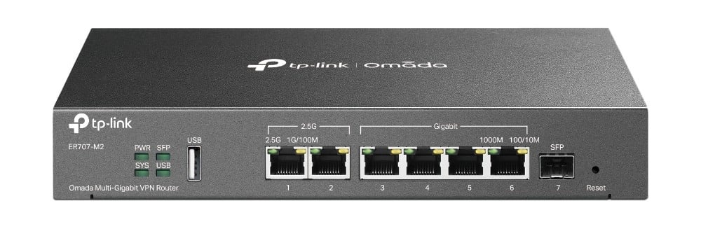 TP-LINK TP-Link Omada ER707-M2 router cablato 2.5 Gigabit Ethernet, Fast Ethernet, Gigabit Ethernet Nero - RETI | TecnoCARE.net Sabaudia, Latina, Terracina, San Felice Circeo e Pontinia