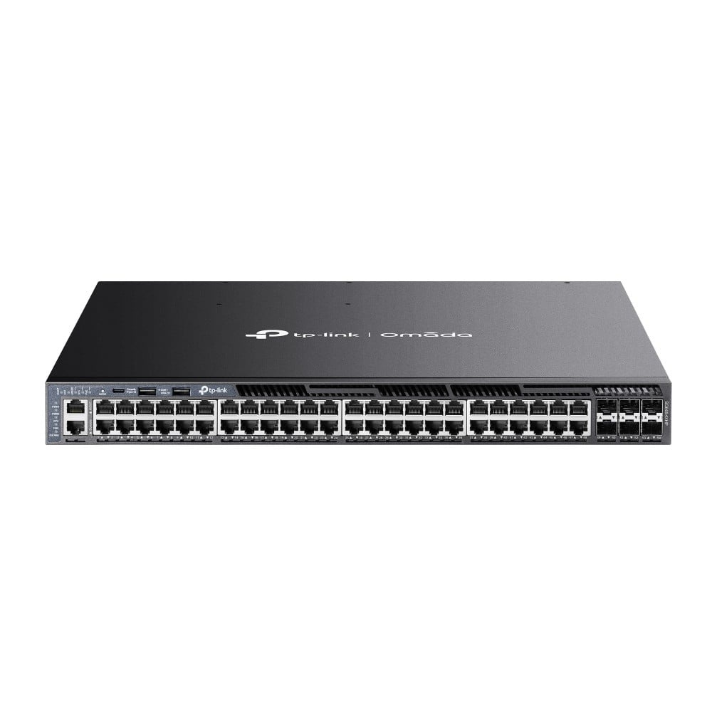 TP-LINK TP-Link SG6654XHP Switch L3 48xGE PoE+ 6xSFP+ - RETI | TecnoCARE.net Sabaudia, Latina, Terracina, San Felice Circeo e Pontinia