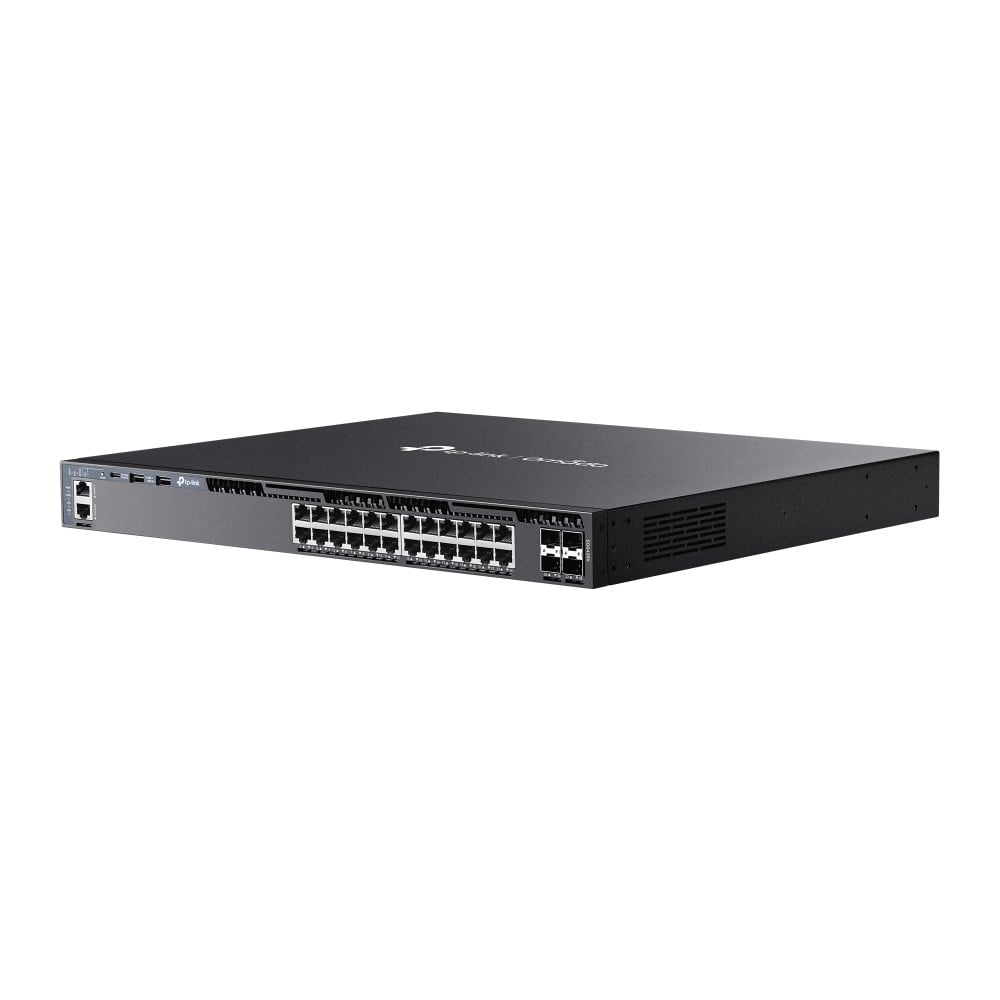 TP-LINK TP-Link Omada SG6428X switch di rete Gestito L3 Gigabit Ethernet (10/100/1000) 1U Nero - RETI | TecnoCARE.net Sabaudia, Latina, Terracina, San Felice Circeo e Pontinia