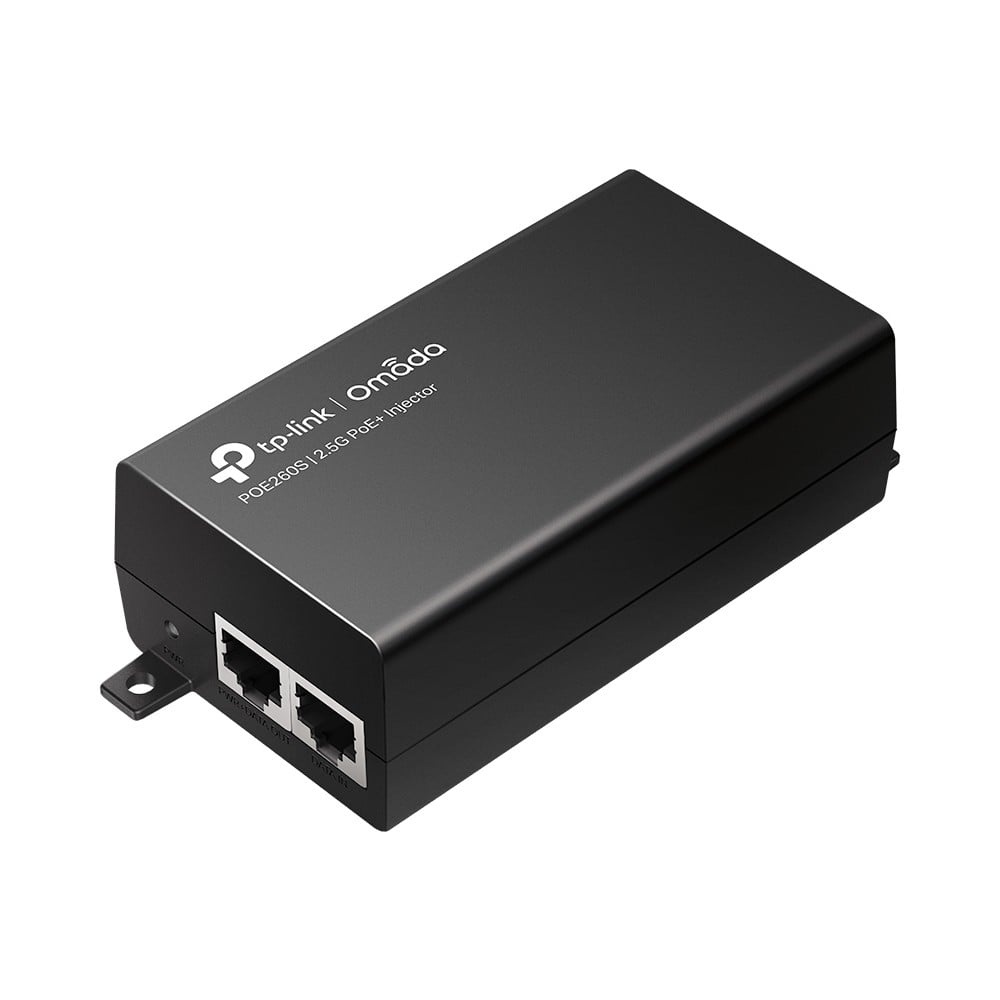 TP-LINK TP-LINK POE260S (TL-POE260S) PoE Injector - 2.5 Gbps - AC Input 100-240 V - 30 Watt - 1 Output Connector - RETI | TecnoCARE.net Sabaudia, Latina, Terracina, San Felice Circeo e Pontinia