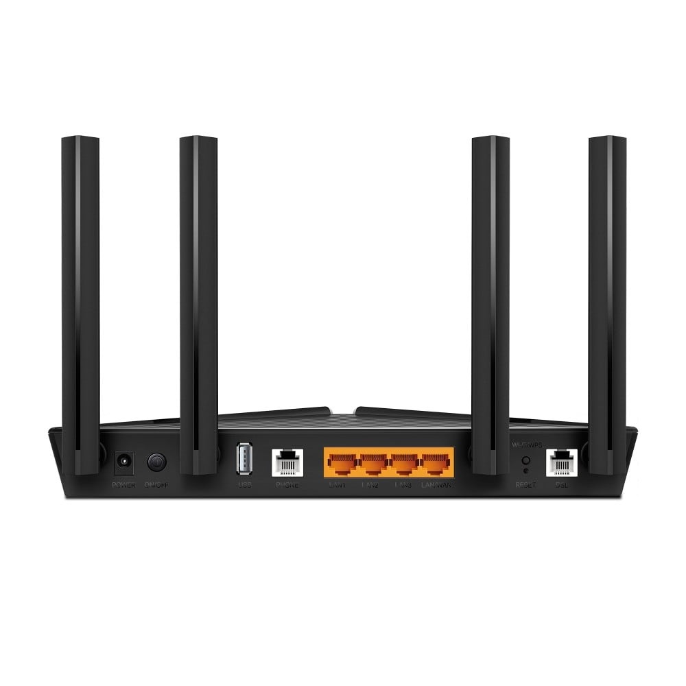 TP-LINK TP-Link Archer VX1800v router wireless Gigabit Ethernet Dual-band (2.4 GHz/5 GHz) Nero - RETI | TecnoCARE.net Sabaudia, Latina, Terracina, San Felice Circeo e Pontinia