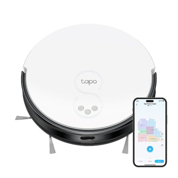 TP-LINK TP-Link Tapo RV20 Mop Nero, Bianco - ACCESSO E CONTROLLO | TecnoCARE.net Sabaudia, Latina, Terracina, San Felice Circeo e Pontinia