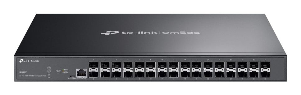TP-LINK TP-Link Omada SX3032F switch di rete Gestito L2+ Nero - RETI | TecnoCARE.net Sabaudia, Latina, Terracina, San Felice Circeo e Pontinia