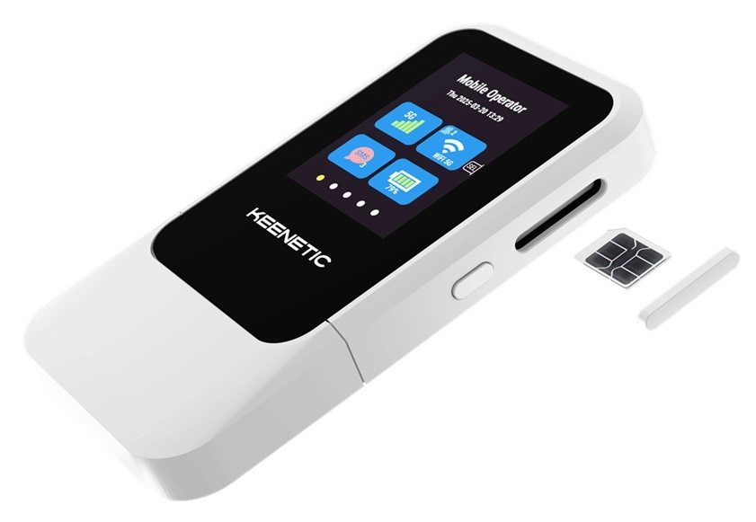 KEENETIC KEENETIC ROUTER ROAMER 5G MOBILE HOTSPOT WITH WI-FI 6 - ROUTER | TecnoCARE.net Sabaudia, Latina, Terracina, San Felice Circeo e Pontinia