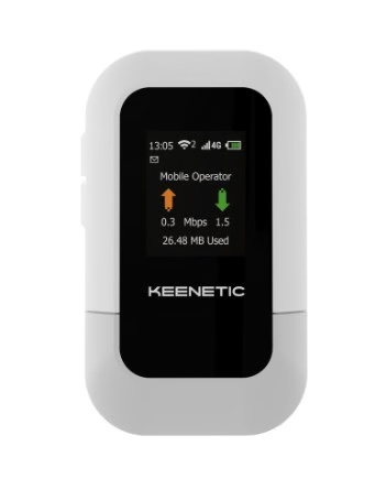 KEENETIC KEENETIC ROUTER ROAMER 4G MOBILE HOTSPOT WITH WI-FI 6 - ROUTER | TecnoCARE.net Sabaudia, Latina, Terracina, San Felice Circeo e Pontinia